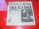 JETHRO TULL - THICK AS A BRICK - A3 / B2 - UK 1972 -