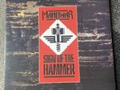 MANOWAR . SIGN OF THE HAMMER LP CLEAR VINYL .