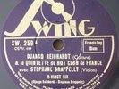 Django Reinhardt QHCF R-Vingt Six & Blue Lou 78RPM Swing 259
