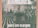 RAMONES Bonzo Goes to Bitburg Vinyl 12-in 45rpm Single Punk Rock Partial Sealed