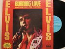 Elvis Presley Lp Burning Love And Hits From His Movies W/ Insert On Rca shrink