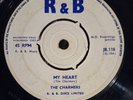 THE CHARMERS - MY HEART - VG +