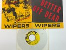 The Wipers Original Trap Records Picture Sleeve 45rpm 
