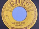 ELVIS PRESLEY Good Rockin Tonight ORIG SUN ROCKABILLY RARE MISPRINT 45 *hear*