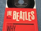 The Beatles-Why/Cry For A Shadow-Vinyl 45 w/Title Sleeve - Near Mint Minus