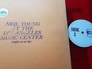 NEIL YOUNG At The Los Angeles Music centre RED VINYL  private HANDMADE cover?