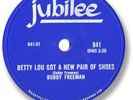 1958 BOBBY FREEMAN Rock’n Roll 78 RPM Record. Betty Lou Got a New Pair of Shoes
