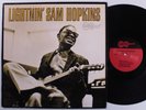 LIGHTNIN' SAM HOPKINS Self Titled ARHOOLIE F1011 LP VG+ a