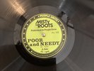 MISTY IN ROOTS - Poor & Needy, 12” vinyl roots reggae UK ‘83 People Unite PU 103
