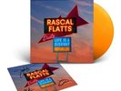 Rascal Flatts - Life Is A Highway, Refueled Signed Tangerine Colored Vinyl LP