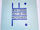 NEW ORDER 'Movement' Vinyl Record LP 1981 FACT50 EX+
