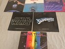 VINYL Soundtrack Lot, Star Wars,  Jaws 2, E.T. Star Trek, Super Man, Xanadu