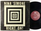 Nina Simone - Right On  LP - Roker OG Press VG+