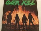 OVERKILL - FEEL THE FIRE + INNER - USA 1985 ISSUE - TRANSLUCENT VINYL - VG++