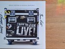 From the Jam: Live  by Bruce Foxton & Russell Hastings, signed, blue vinyl