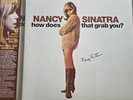 Nancy Sinatra How Does That Grab You Coloured Vinyl with Signed Cover