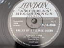 JOHNNY CASH - Ballad Of A Teenage Queen. UK London 78'. 1958 Rock & Roll. Nm Sun