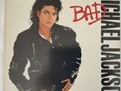 Michael Jackson Bad Vinyl LP 1987 A6-B9 G/fold Sleeve Lyric inn No Hype Sticker