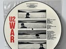 U2 War Original UK Picture Disc LP Black Rim Vinyl Record
