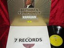 1985 GERMAN 7 LP DGG DIGITAL STEREO 415 066-1 Beethoven*, Karajan*, Berliner Phi