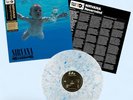 NIRVANA – “NEVERMIND” BLUE WHITE SPLATTER CLEAR VINYL LP. ROUGH TRADE, NEW RARE