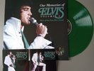 Elvis Presley Vinyl LP + 2 Cd Set Our Memories Of Elvis Vol.3 Green Vinyl