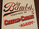 Cheech and Chong Big Bambu Vinyl LP Album with Rolling Paper