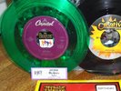 2 45s SHIP FREE BEATLES MINT GREEN 