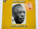 John Lee Hooker That's Where It's At  Stax 4134 Blues Shrink LP
