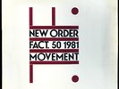VINYL LP New Order - Movement / 1st US pressing Factory FACT 50 US Variant Cover