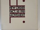 New Order -Movement Vinyl 1981 US Pressing