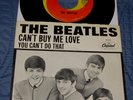 The Beatles-Can't Buy Me Love/You Can't Do That-Vinyl 45 w/Picture Sleeve