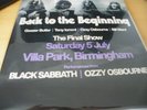 Black Sabbath Back To The Beginning ltd blue marble vinyl mint