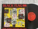 Black Flag The First Four Years Vinyl LP  Punk Hardcore Compilation six pack
