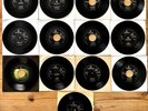 BEATLES - 13 Singles UK Erstpressungen 1963-1968