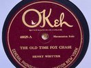 COUNTRY HARMONICA HENRY WHITTER ’OLD TIME FOX CHASE/LOST TRAIN BLUES’ OKEH 78 E