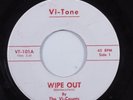 Instrumental Surf 45 VI-COUNTS Wipe Out VI-TONE HEAR n