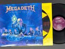 Megadeth Capitol/Combat Late Vinyl LP 