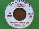 Hear LEE DAVID Temptation 1967 COLUMBIA Northern Soul PROMO 45 GOOD Tested VG+