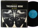 Thelonious Monk - In Italy LP - Riverside - RS 9443 Green Label