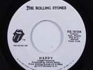 Rock 45 ROLLING STONES Happy ROLLING STONES promo n