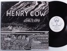 HENRY COW Concerts COMPENDIUM 2XLP VG+ uk gatefold f