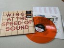 PAUL McCARTNEY  - WINGS AT THE SPEED OF SOUND  -  LTD ORANGE VINYL LP ON CAPITOL