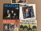 The BEATLES 5 X DENMARK 45s EXC/ Picture sleeves GET BACK/USSR/EIGHT/LADY/ROCK&