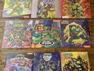 Teenage Mutant Ninja Turtles LRG Ooze Vinyl Record Rare Soundtrack Set of 9