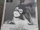 ARIANA GRANDE DANGEROUS WOMAN UO URBAN OUTFITTERS DBL PINK & BLACK SWIRL VINYL