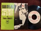 Rock 45 BOB DYLAN Positively 4th Street COLUMBIA WLP PS From A Buick 6 HEAR