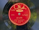Louis Armstrong ODDITY  Columbia-Okeh on same disc   JAZZ  78 rpm  E+ 1931