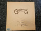KAREN  RICHARD CARPENTER HAND SIGNED AUTOGRAPHED RECORD ALBUM CARPENTERS G2U