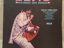 ELVIS PRESLEY, RAISED ON ROCK (RCA APL10388) LP Italy 1977 promo VG+/VG+